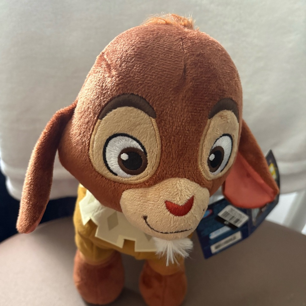 Disney’s Wish Walk N Talk Valentino Plush with Floppy Ears and Vest